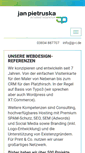 Mobile Screenshot of jan-pietruska.de